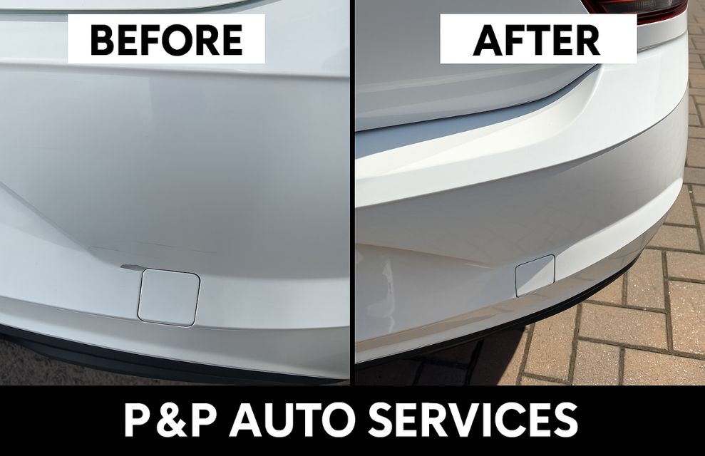 P P Auto Services Before and After 1